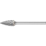 PFERD 21214183 frézovací kolík tvrdokov Špičatý kužel Délka 41 mm Vnější Ø 3 mm Pracovní délka 11 mm Ø hřídele 3 mm 1 ks