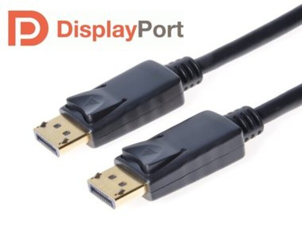 PremiumCord DisplayPort 1.2 4K přípojný kabel M-M zlacené konektory 5m (kport4-05)