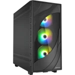 Sharkoon Rebel C80M RGB černá / ATX / 2x USB 3.2 / 1x USB-C / 4x 120mm / bez zdroje (4044951041145)