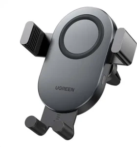UGREEN Držák na mobil do auta do mřížky ventilace / bezdrátové nabíjení / velikost telefonu 4.7-6.7" (6957303841189)