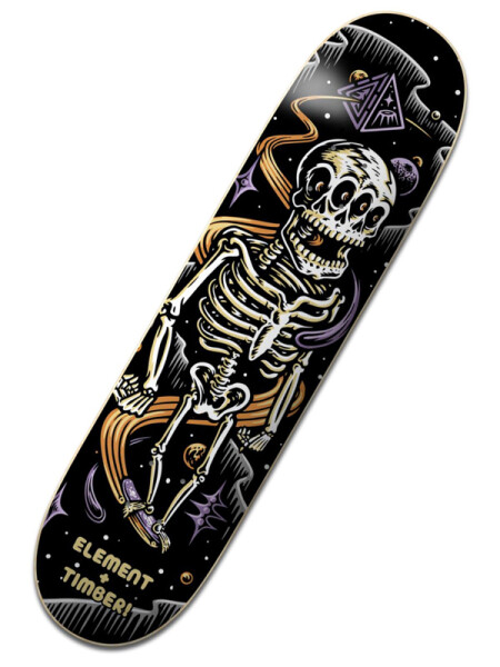 Element TIMBER SKELETON skateboard deska 8.0