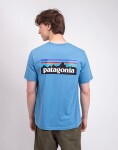 Tričko Patagonia M's P-6 Logo T-Shirt Shore Blue