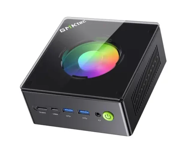 GMKtec K11 černá / AMD Ryzen 9 8945HS / 32GB / 1TB SSD / AMD Radeon 780M / Wi-Fi / BT / LAN / W11P (K11-1)