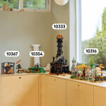 LEGO LEGO® Icons 10367 Knižní zarážka: Pán prstenů – Balrog™