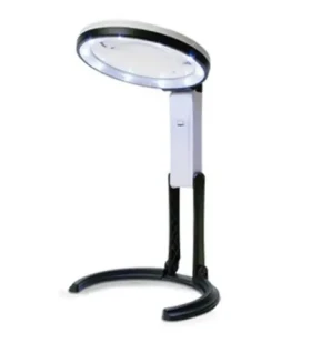Konus FLEXO-120 lupa stojánková 2,5x - 5x s LED světlem