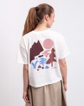 Tričko Fjällräven Forest Walk T-shirt W 111 Eggshell