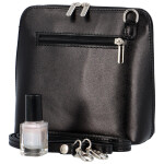Dámská kožená crossbody Kirsten, černá