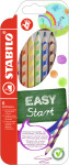 Ergonomické pastelky pro praváky - STABILO EASYcolors - 6 ks sada - 6 různých barev