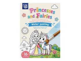 Omalovánky vodové - Princezny a Víly - 16 stran