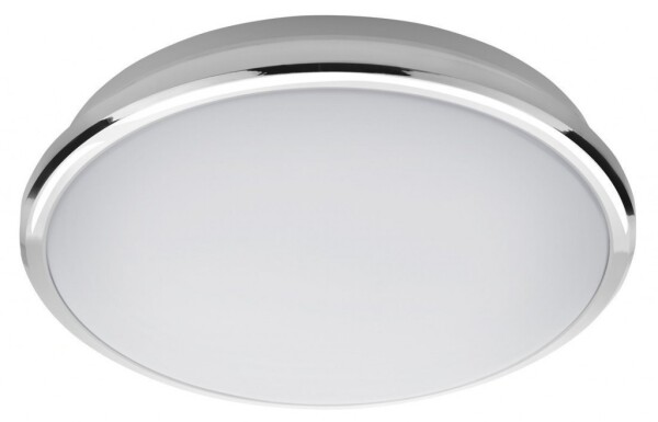 SAPHO - SILVER stropní LED svítidlo, Ø 29cm, 10W, 230V, 3000K/4000K/6500K, IP44, chrom AU480