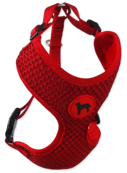 Active Dog Mellow L červená / Postroj pro psy / Nylon / Obvod hrudníku 45-65 cm / Pro střední a velké psy (0904-92263)