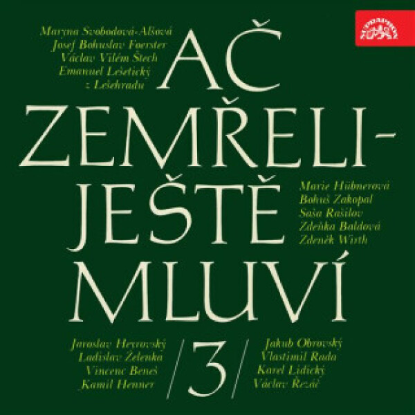 Ač zemřeli - ještě mluví 3. - audiokniha