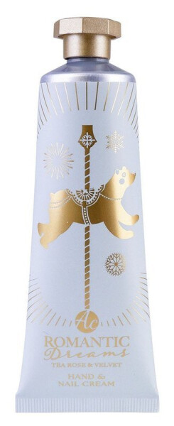 Krém na ruce a nehty Romantic Dreams modrá Čajová růže 60ml