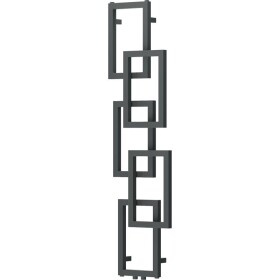 MEXEN - Grid otopný žebřík/radiátor dekorativní 1360 x 390 mm, 349 W, antracit W215-1360-390-00-66