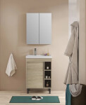 Koupelnová skříňka s umyvadlem Naturel Lucca 59x70x45 cm dub mat LUCCA60D LUCCA60D