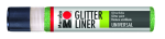 Glitter liner Marabu 25 ml - zelená kiwi 561
