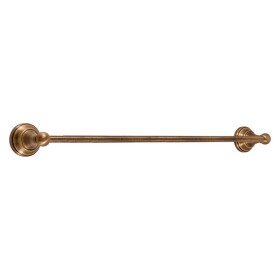 RAV Slezák - MORAVA RETRO - Koupelnový doplněk Držák ručníku 650, 5 mm, Stará mosaz (Bronz) MKA0701/65SM MKA0701/65SM