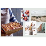 New Mags Kniha – The Scandinavian Year, Bronte Aurell, multi barva, papír