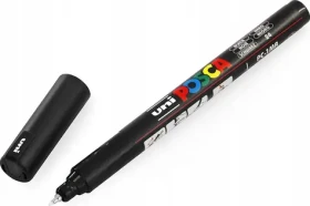 POSCA PC-1MR / Popisovač / Sada 16 ks / Kulatý hrot 0,7 mm / Rychleschnoucí (181716)