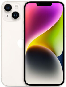 Apple iPhone 14 128GB bílá / 6.1" / Hexa-core / 4GB / 128GB / 12+12MP + 12MP / iOS16 (MPUR3)