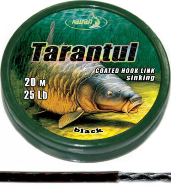 Katran Šňůrka Coated Braided Hook Link Tarantul 20m 25lb 11,4kg (182808)