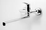 NOVASERVIS - Dřezová umyvadlová baterie 150 mm Metalia 54 ECO, chrom 54078,0E