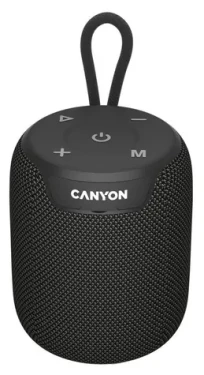 Canyon OnMove 9 černá / Bezdrátový reproduktor / BT 5.3 / IPX6 / USB-C / microSD / 7h výdrž (CNE-CBTSP9)