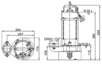 Ponorné čerpadlo HCP SS‐21A 400V bez plováku