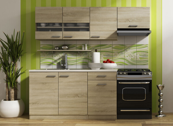 Kuchyňská linka Bode Barva korpusu: Dub Sonoma