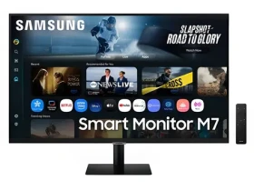 32" Samsung S32FM700UU černá / Smart monitor / VA / 4K UHD / 60 Hz / Wi-Fi / Tizen / 20W repro (LS32FM700UUXEN)