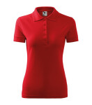 Pique Polo polokošile dámská červená 2XL