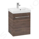 VILLEROY & BOCH - Avento Umyvadlová skříňka, 430x514x352 mm, 1 dvířka, Arizona Oak A88700VH