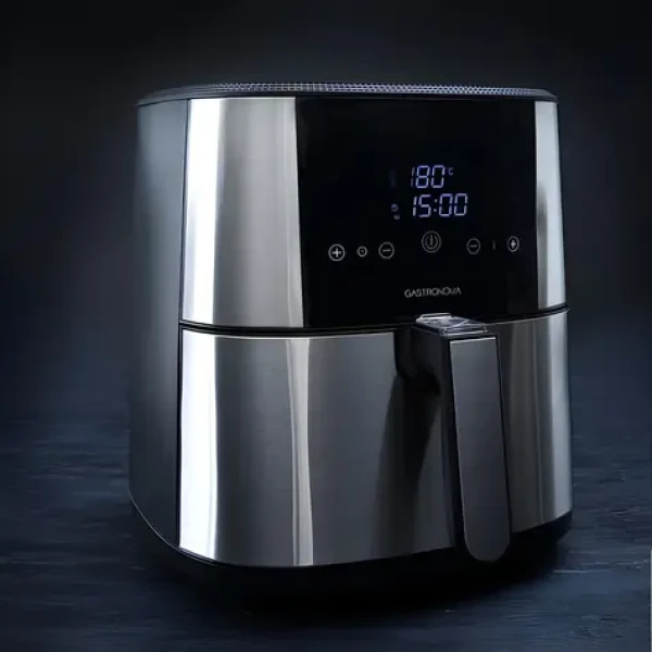 Gastronoma 18290002 stříbrná / Horkovzdušná fritéza / digitál / 6 l / 80–200 °C / 8 programů (18290002)