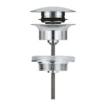 GROHE - Odtokové soupravy Odpadová souprava, chrom 65807000