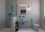 Wc kombi komplet kombinovaný SAT Infinitio šedá mat vario odpad SATINF031VPSNLGRM SATINF031VPSNLGRM
