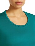 Dámské merino triko s krátkým rukávem ICEBREAKER Wmns 125 Cool-Lite Sphere III SS Scoop, Tidal Teal velikost: XL