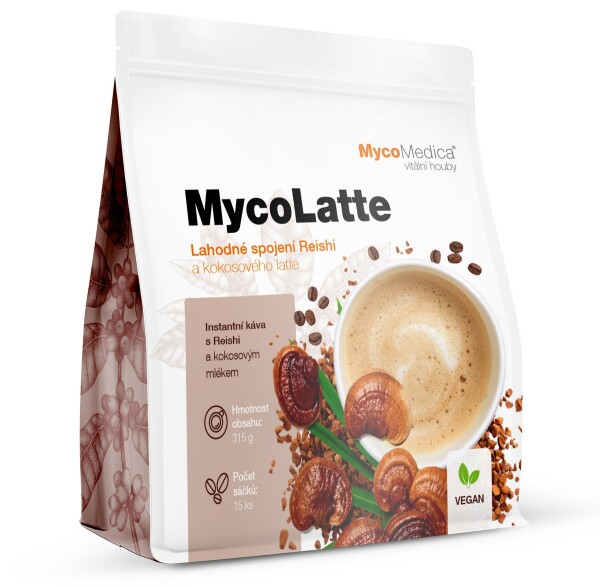 MycoMedica MycoLatte kokosové latte s Reishi 315g