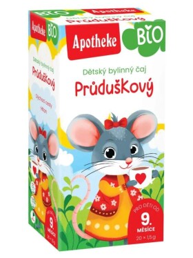 DĚTSKÝ ČAJ Apotheke Průduškový 20x1,5g s myškou (Apotheke)