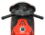 Mamido Dětská elektrická motorka BMW S1000RR černo-červená