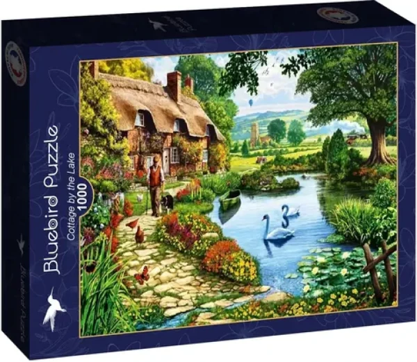 BLUEBIRD Puzzle Chata u jezera