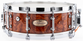 Pearl PHTF1450 Philharmonic 14”x5” Bubinga/Maple/Bubinga - Natural Bubinga Gloss