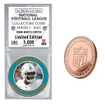 Mince Miami Dolphins NFL Collectors Coins Series 1 Tyreek Hill