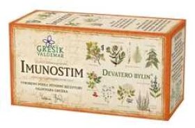 GREŠÍK Devatero bylin Imunostim čaj n.s. 20 x 1,5 g