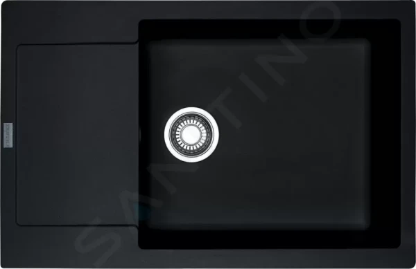 Franke Fragranitový dřez MRG 611-78 BB, 78x50 cm, onyx 114.0363.187