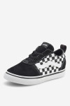 Tenisky Vans WARD SLIP-ON VN0A3QU1PVJ1 Materiál/-Syntetický,Přírodní kůže (useň) - Semiš,Látka/-Látka