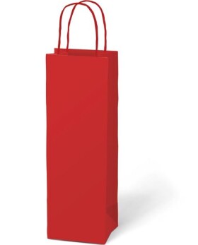 Taška dárková T12 kraft 120x360x90 červená