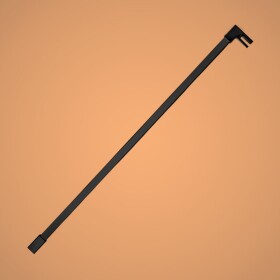Aquatek - OASIS BLACK T4 120cm rozpěrná tyčka rovná hranatá OASISBLACKT4120