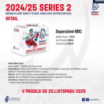 Legendary Cards Sběratelské hokejové karty Český hokej národní tým reprezentace 2024/2025 Series 2 hobby balíček