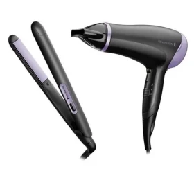 Remington D3016GP Style Essentials / Sada vysoušeč a žehlička na vlasy / 2000W / keramická žehlička / 215°C (100002076076)