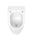 DURAVIT - ME by Starck Pisoár, zadní přívod vody, Rimless, DuraShield, bílá 281230AA00